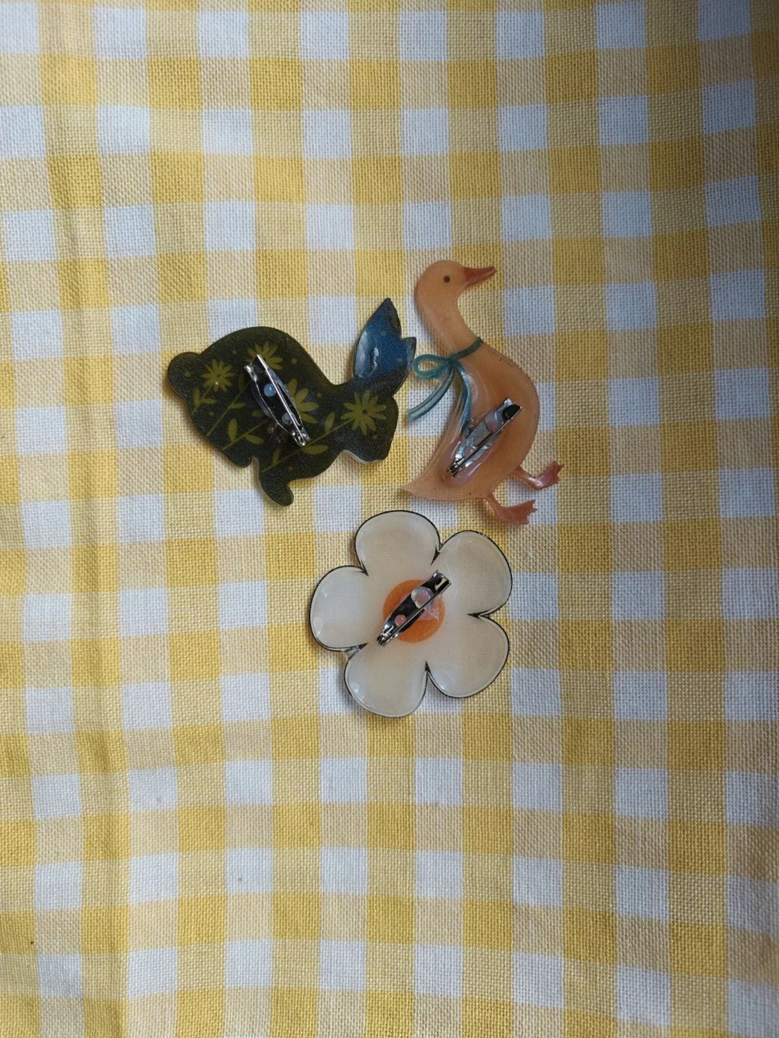 Três broches originais criação única – photo 3